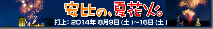 安比の、夏花火。