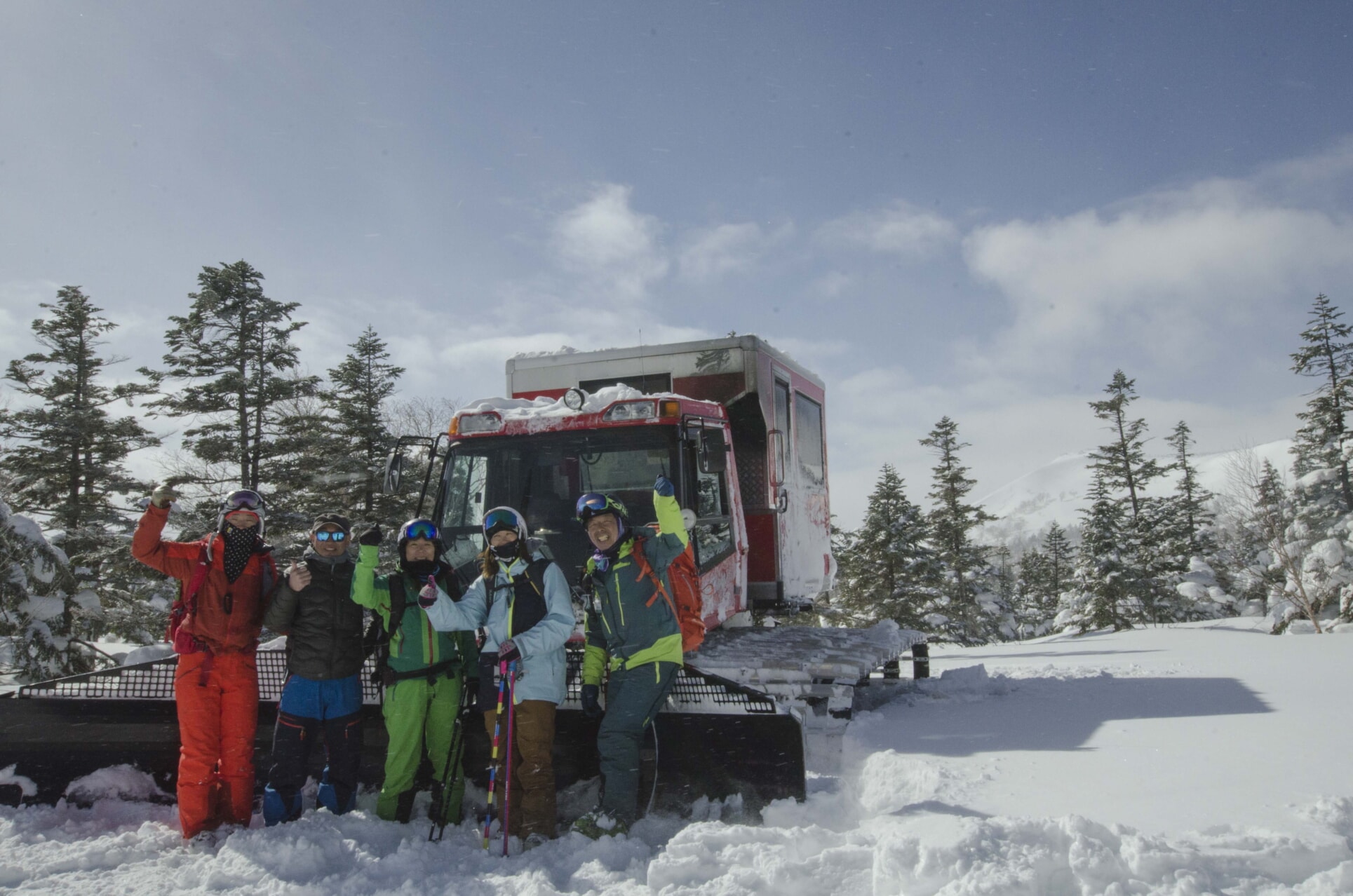 八幡平CAT&RIDE　APPIBackcountryToursで開催中！！
