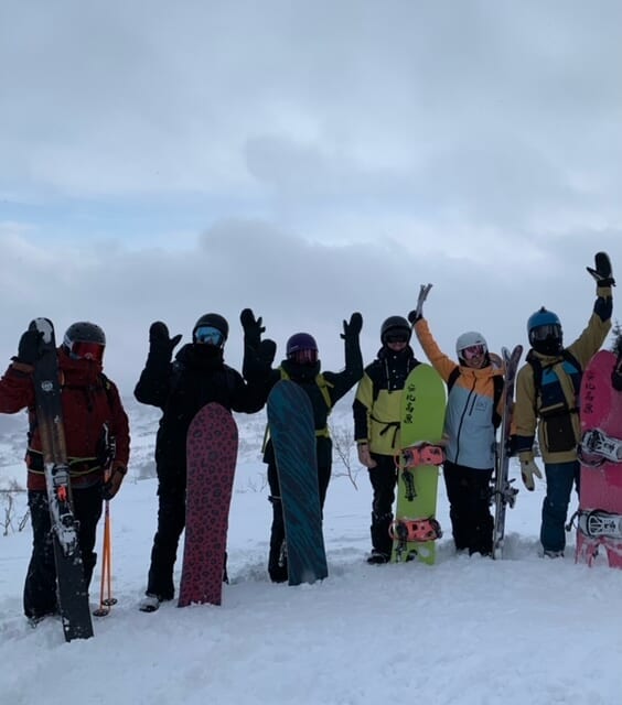 八幡平CAT＆RIDETourの集合写真